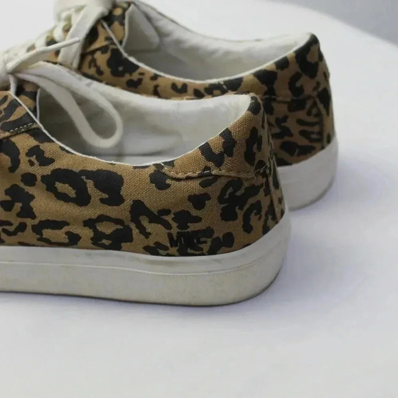 Madewell cheetah animal print sneakers size 9 - Picture 7 of 13